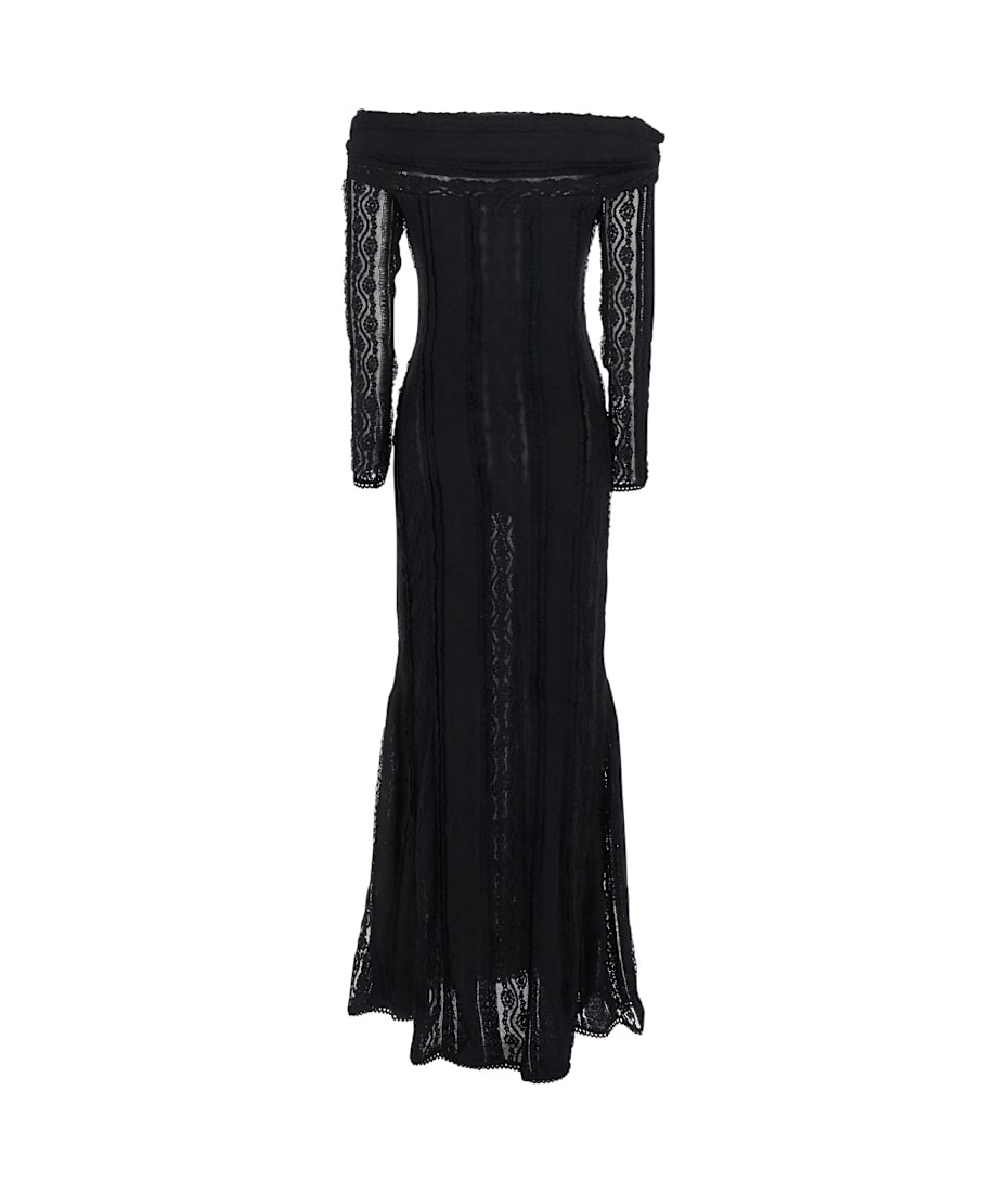 ワンピース Charo Ruiz SS25 Long Dress Minerva (255615 BLACKTANNIS) Charo Ruiz Long Dress Minerva | italist