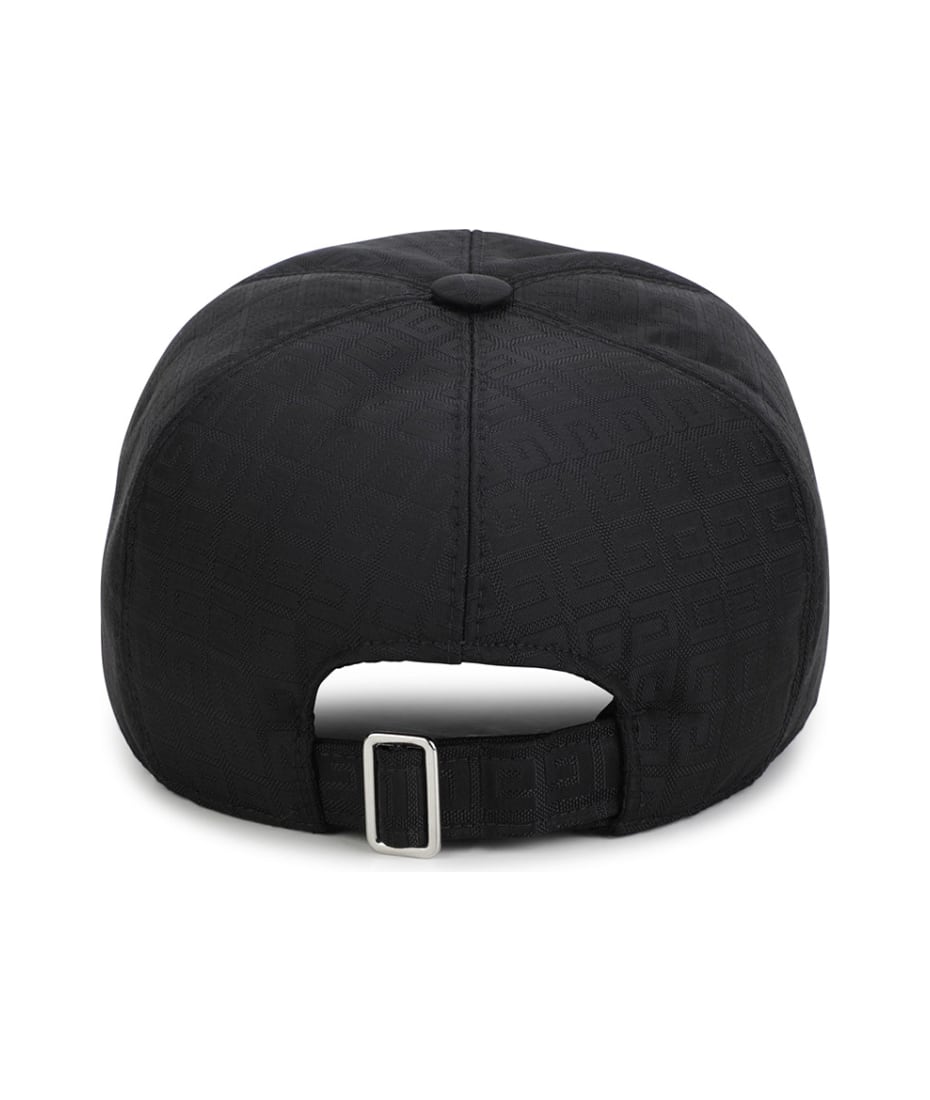 Givenchy Black Baseball Cap With Logo And 4g Motif - Nero