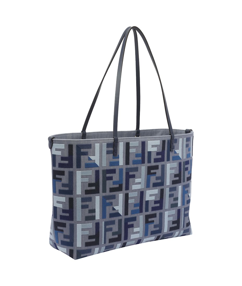 トートバッグ FENDI SS25 'Roll Large' shopping bag (8BH425AS3B F17A1) Fendi - Roll Large Tote bag green - The Corner