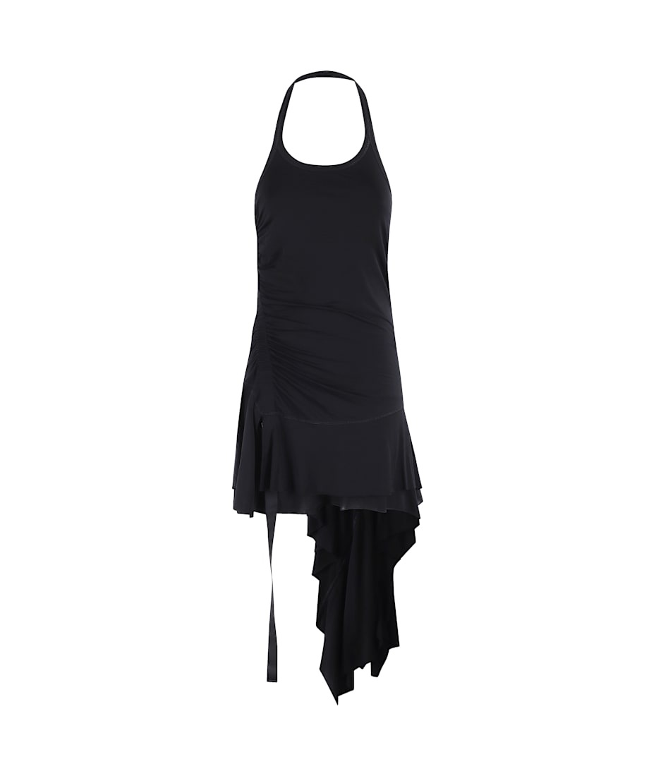 shona joy asymmetrical dress Shona Joy - Lani Asymmetrical Draped Maxi Dress