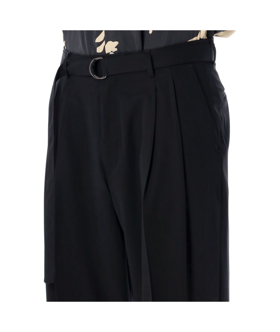 CMMN SWDN Omari Double Pleated Pant | italist