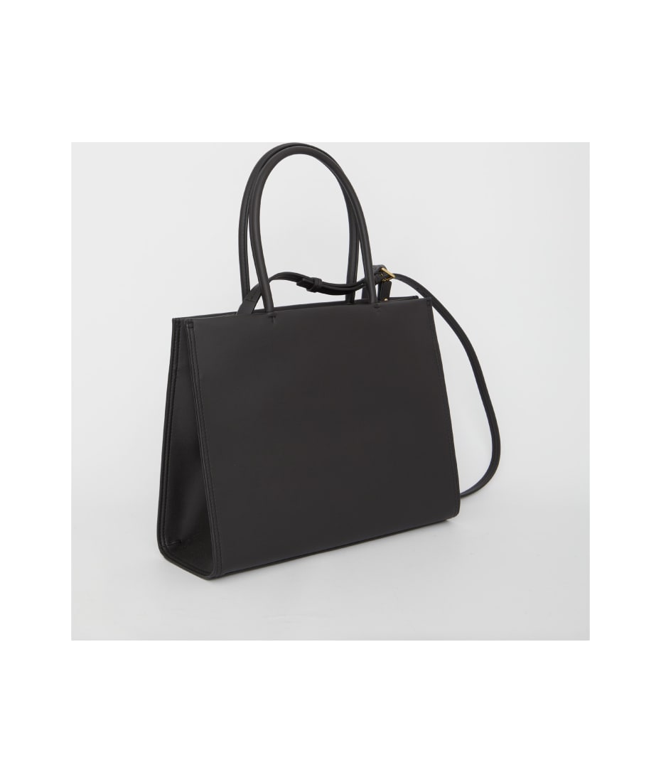 Totes bags Tory Burch - Ella tote bag in black leather - 145612001