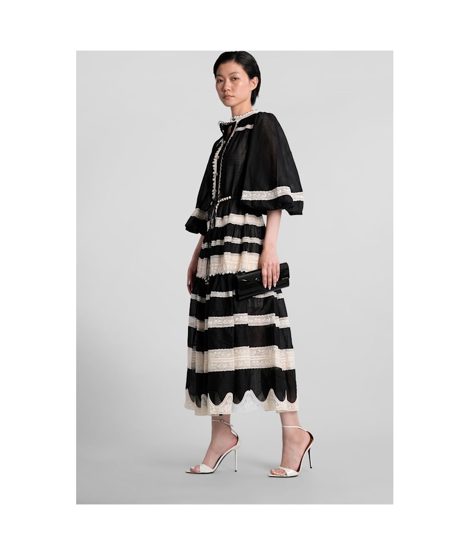 Zimmermann In Black Cotton | italist