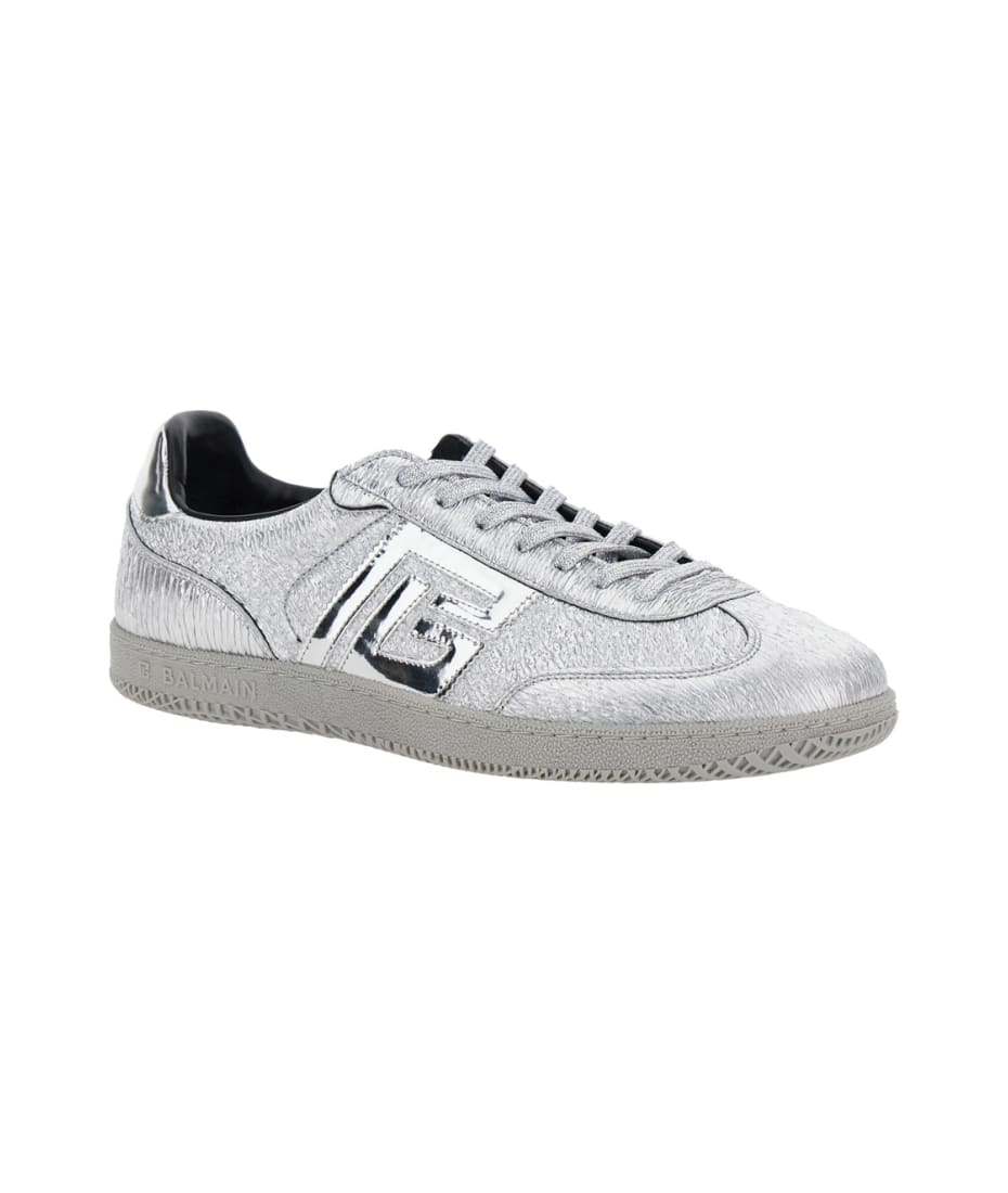 Balmain Low Top Sneakers With Logo Detail | italist, ALWAYS