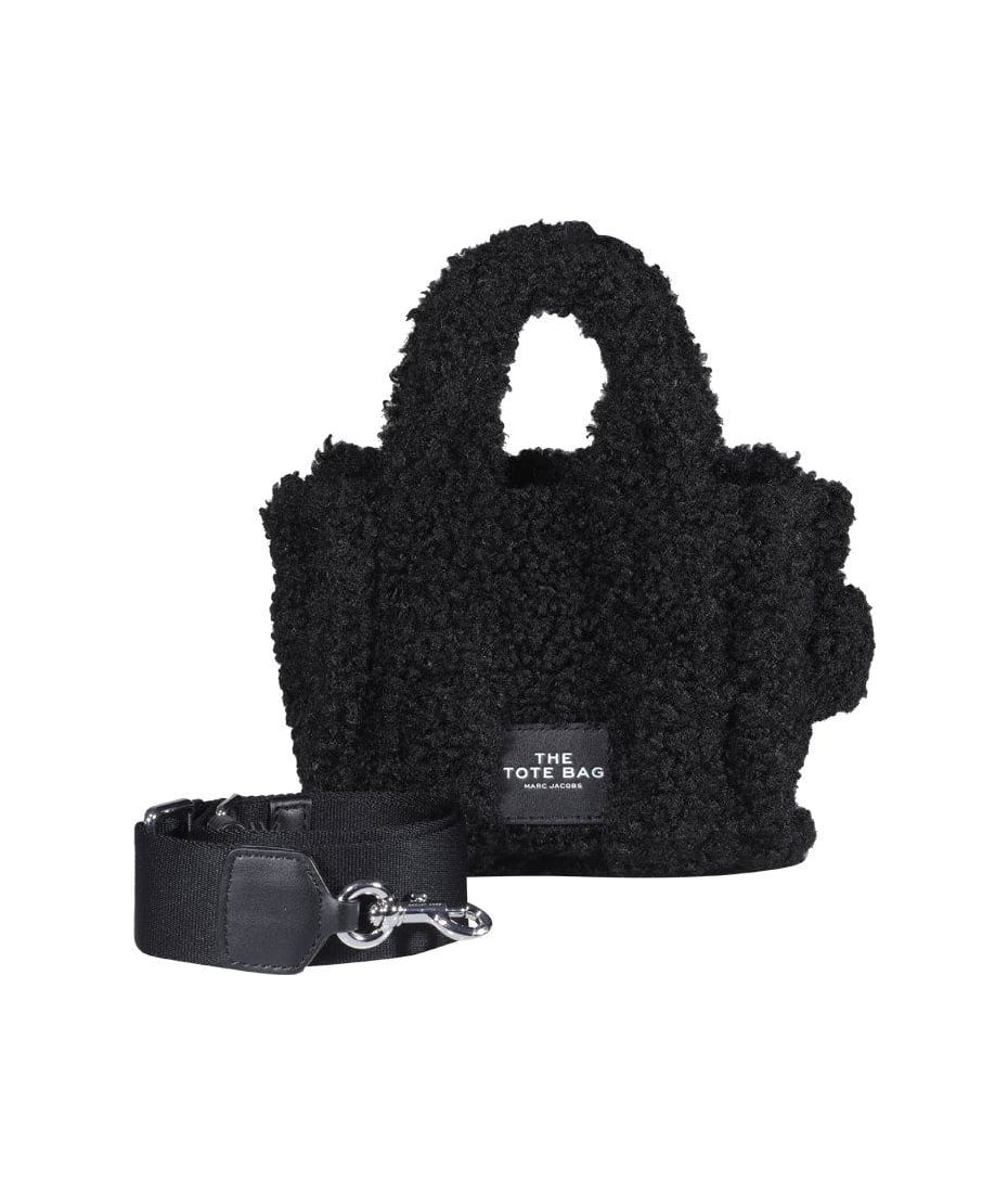 Marc Jacobs Black Micro The Teddy Tote Bag