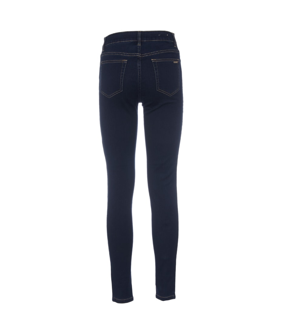 手元に在庫あり即発送サイズ４ Michael Kors Selma Skinny Jeans MICHAEL KORS Selma High-Rise Stretch Skinny Jeans Dark Wash