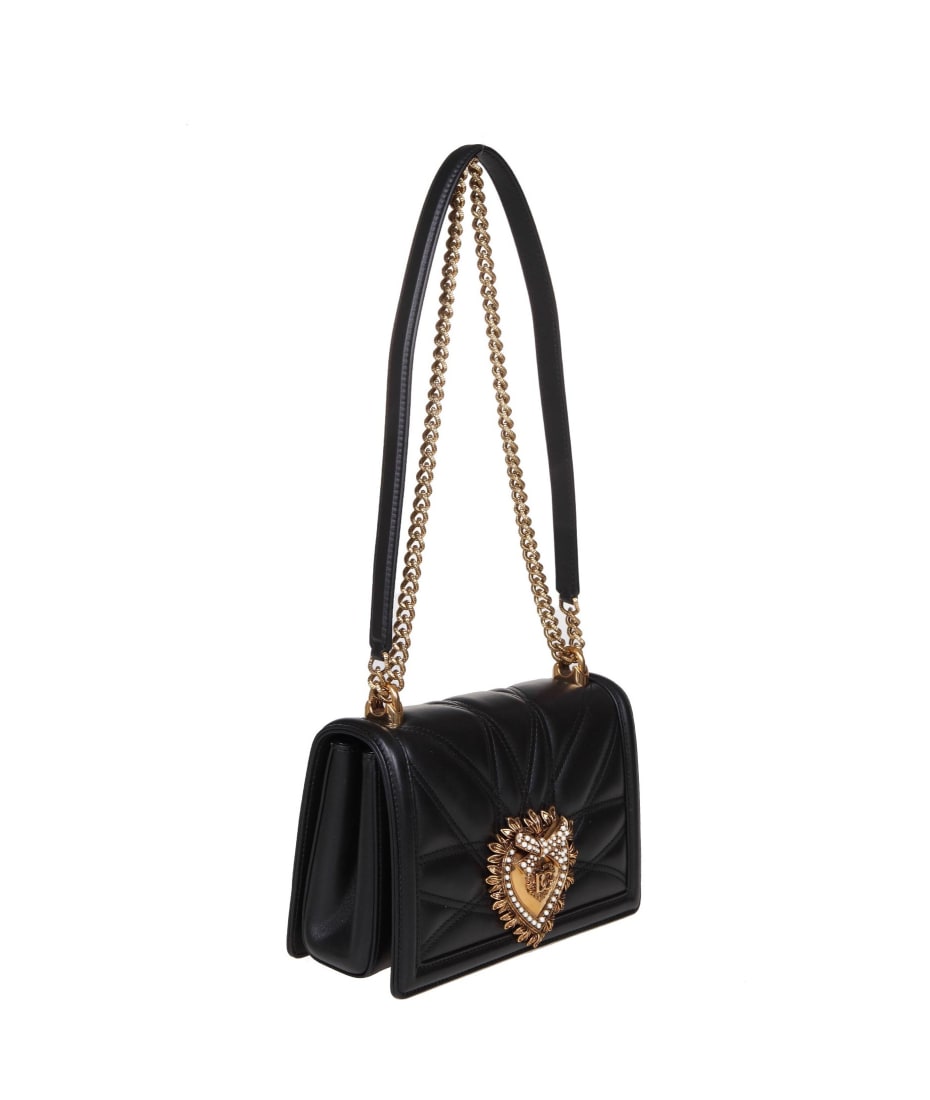 Dolce & Gabbana Medium Devotion Bag in Nappa Leather