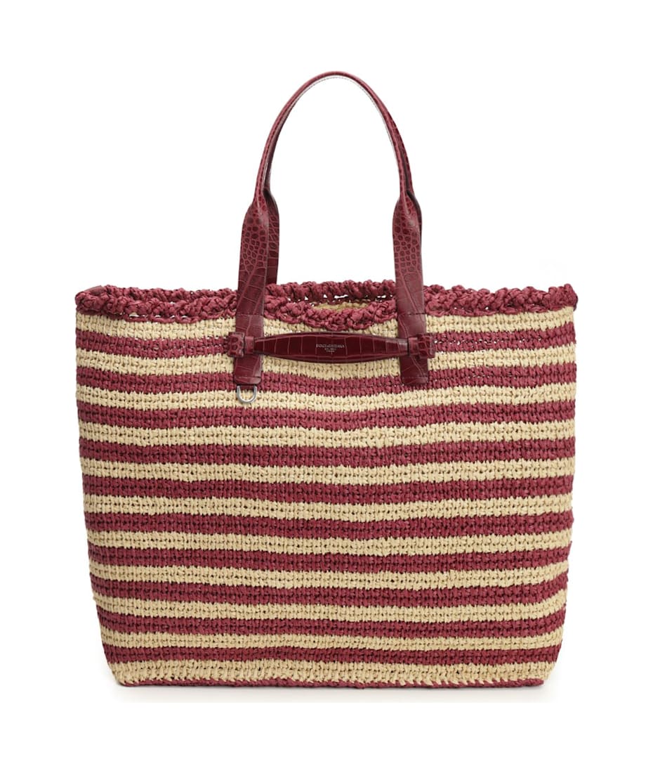 【関税&送料込み】Dolce & Gabbana Adamo Shopping Bag In Wo Dolce & Gabbana 'adamo' Shopping Bag | italist