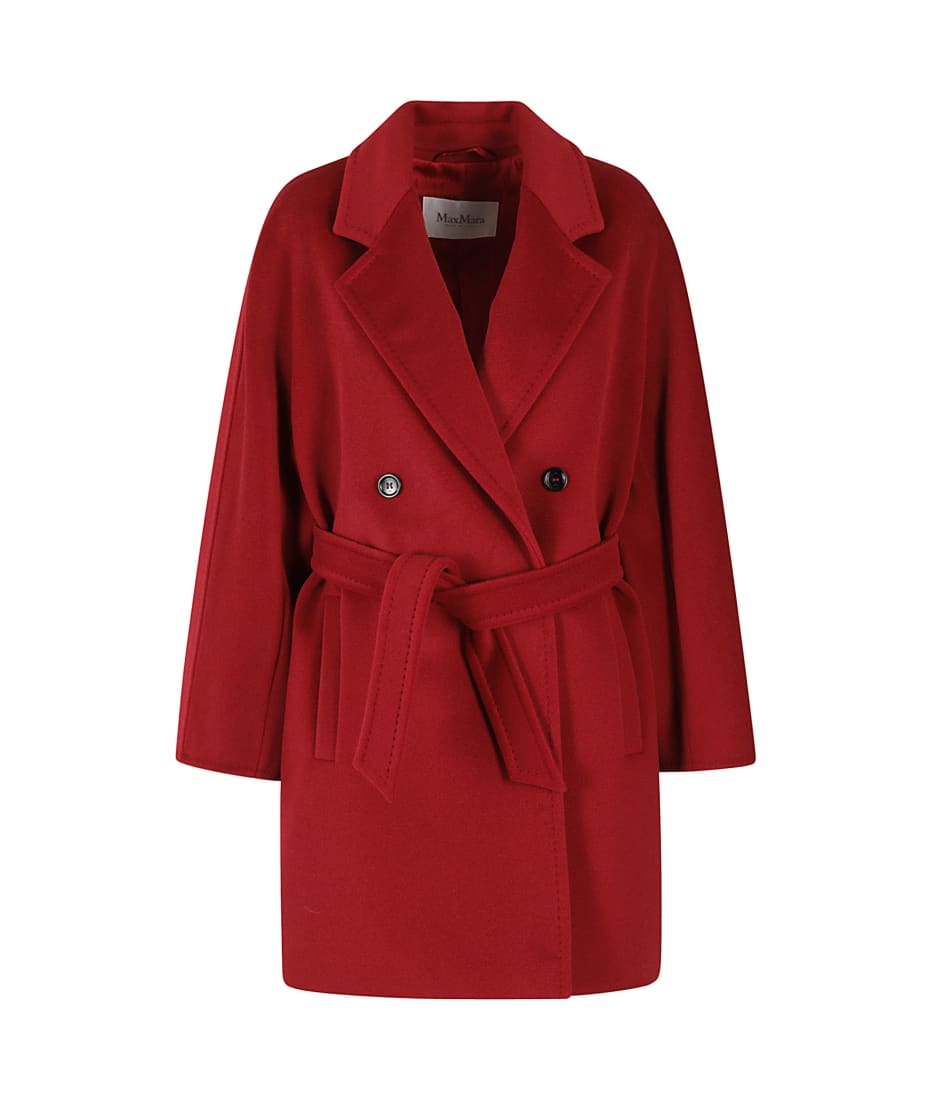 【送料&関税込】Max Mara Double-breasted Belted Coat Max Mara Double-breasted Belted Coat | italist