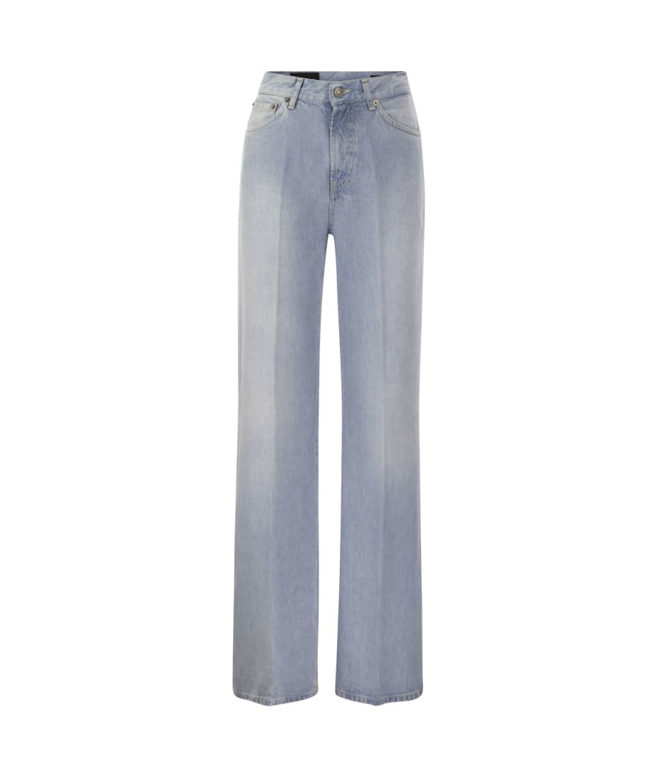 パンツ DONDUP AMBER JEANS WIDE LEG DONDUP - Amber Wide Leg Denim Jeans Dondup