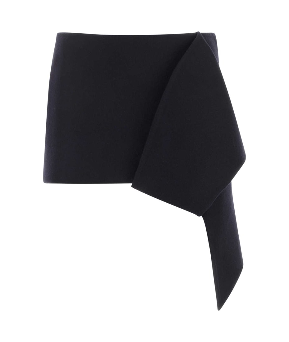 【関税&送料込】Prada Midnight Blue Wool Skirt Prada Midnight Blue Wool Blend Mini Skirt | italist, ALWAYS