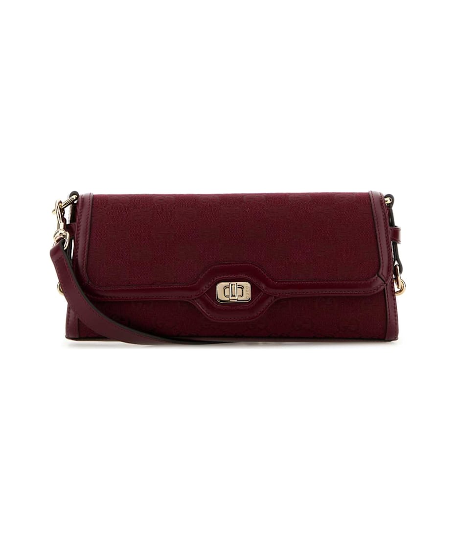 【関税&送料込】Gucci Original Gg Fabric Medium Luce Shoulde Gg Fabric Small Gucci Luce Shoulder Bag | italist