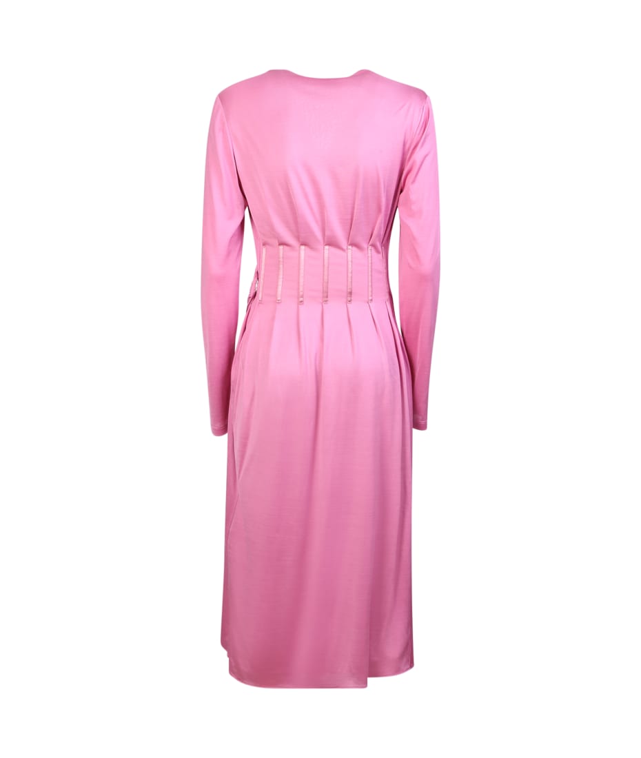 【送料&関税込】Tom Ford Wrap Silk Pink Dress Tom Ford Wrap Silk Pink Dress | italist