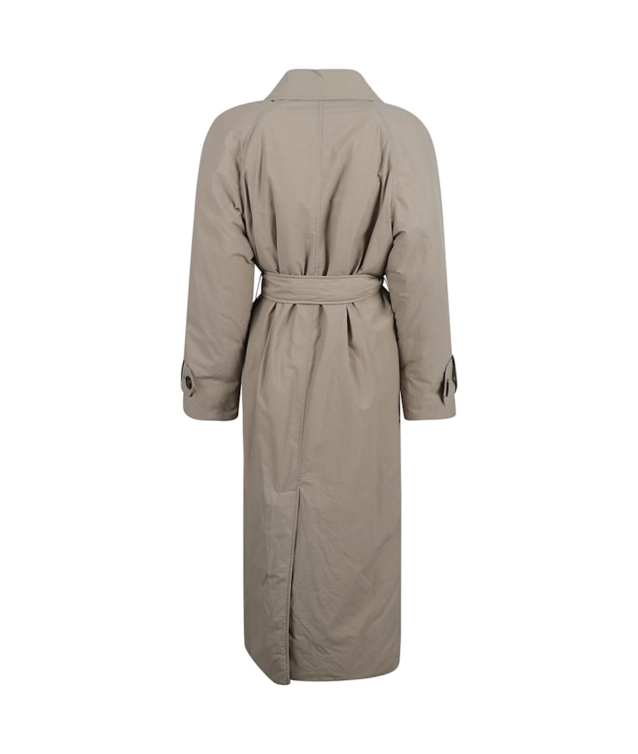 【送料&関税込】Brunello Cucinelli Coat With Belt Brunello Cucinelli Herbarium Paillette Embroidered Belted