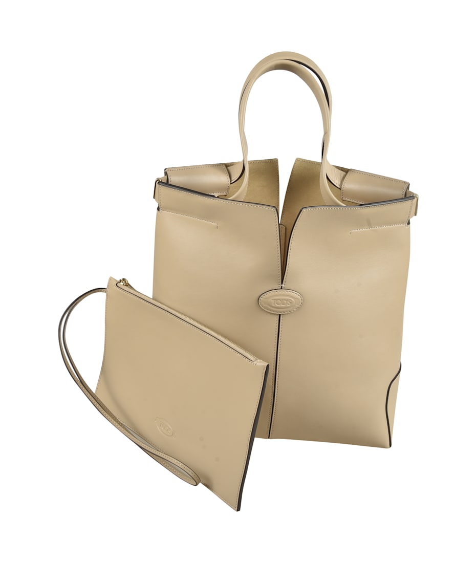 【送料&関税込】Tod's Logo Patch Top Handle Shopper Bag Tod's Logo Patch Top Handle Shopper Bag | italist