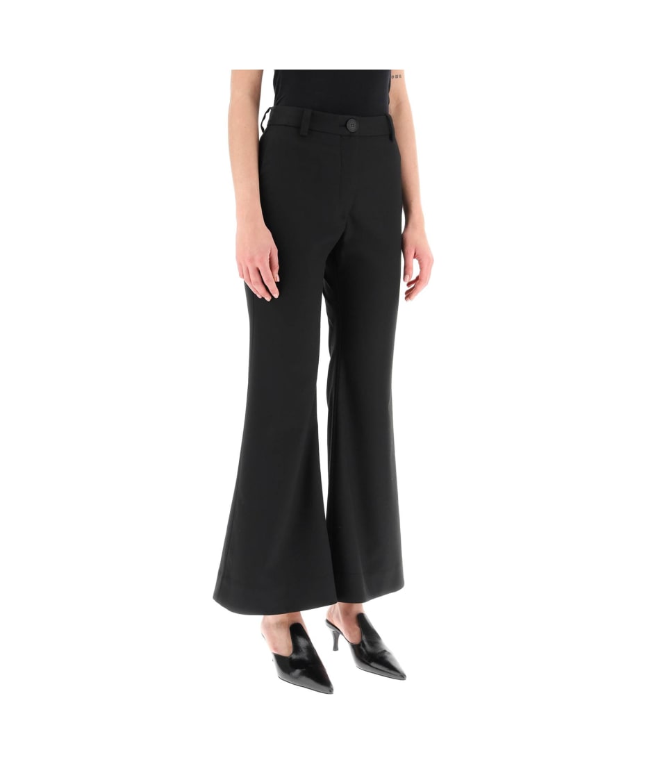 Middle Slit Flared Pants, 43% OFF