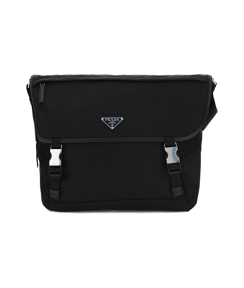 Prada Logoed Shoulder Bag | italist