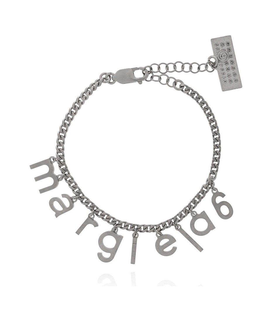 MM6 Maison Margiela Logo Plaque Bracelet | italist