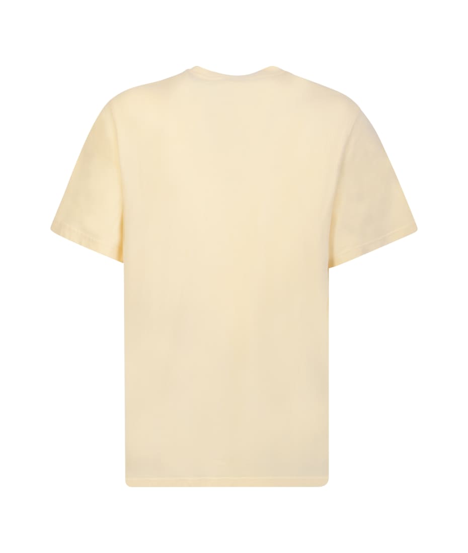 Martine Rose Eager Beaver Cream T-shirt | italist