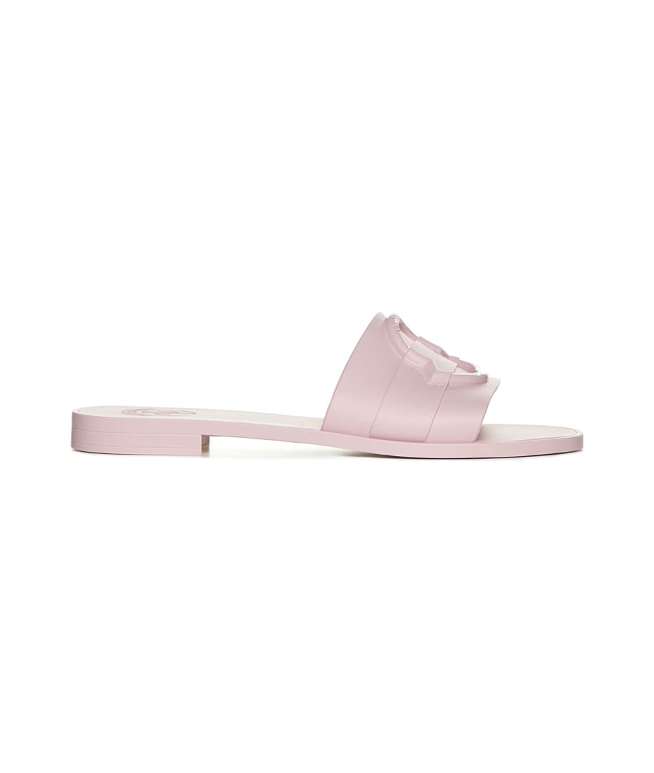 サンダル・ミュール MONCLER 'Mon' slides Pink Moncler Slide 'mon' | italist