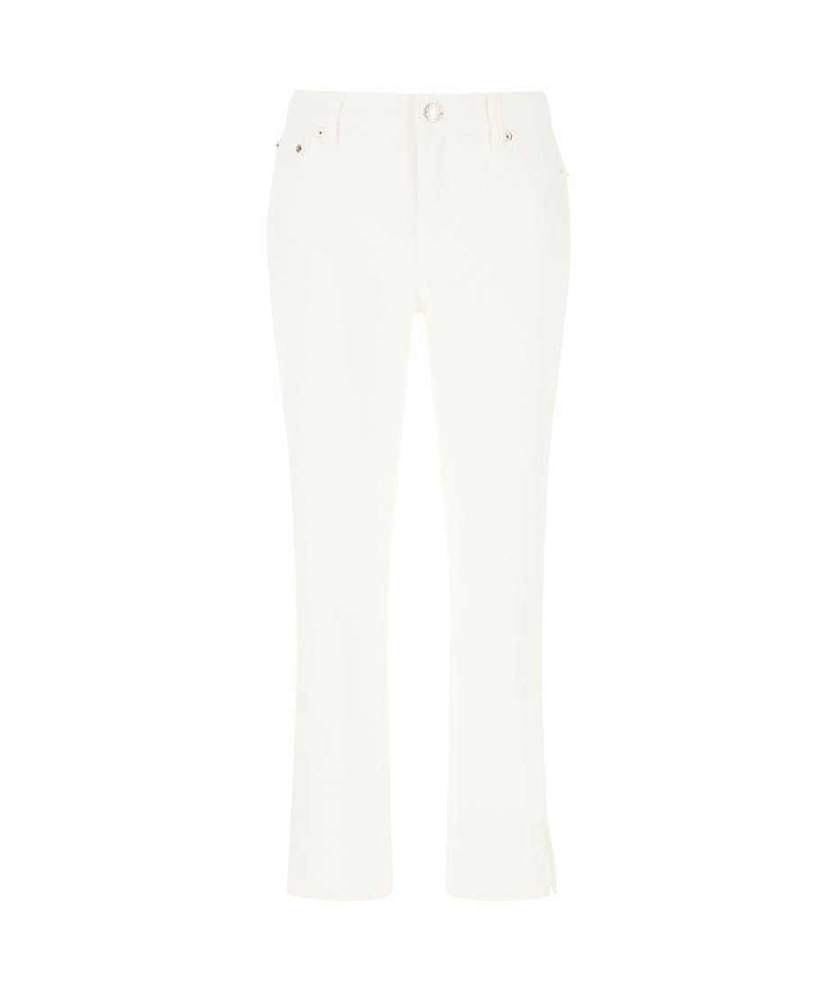 デニム・ジーパン Michael Kors Woman Jeans White MR4905380V 117 MICHAEL Michael Kors White Denim Jeans | italist