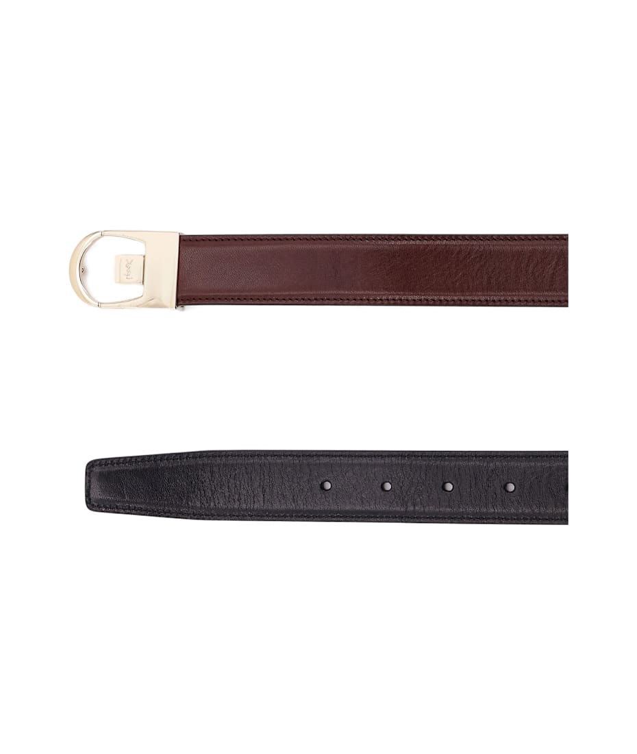 ベルト Saint Laurent Reversible Leather Belt Saint Laurent Reversible Leather Belt | italist
