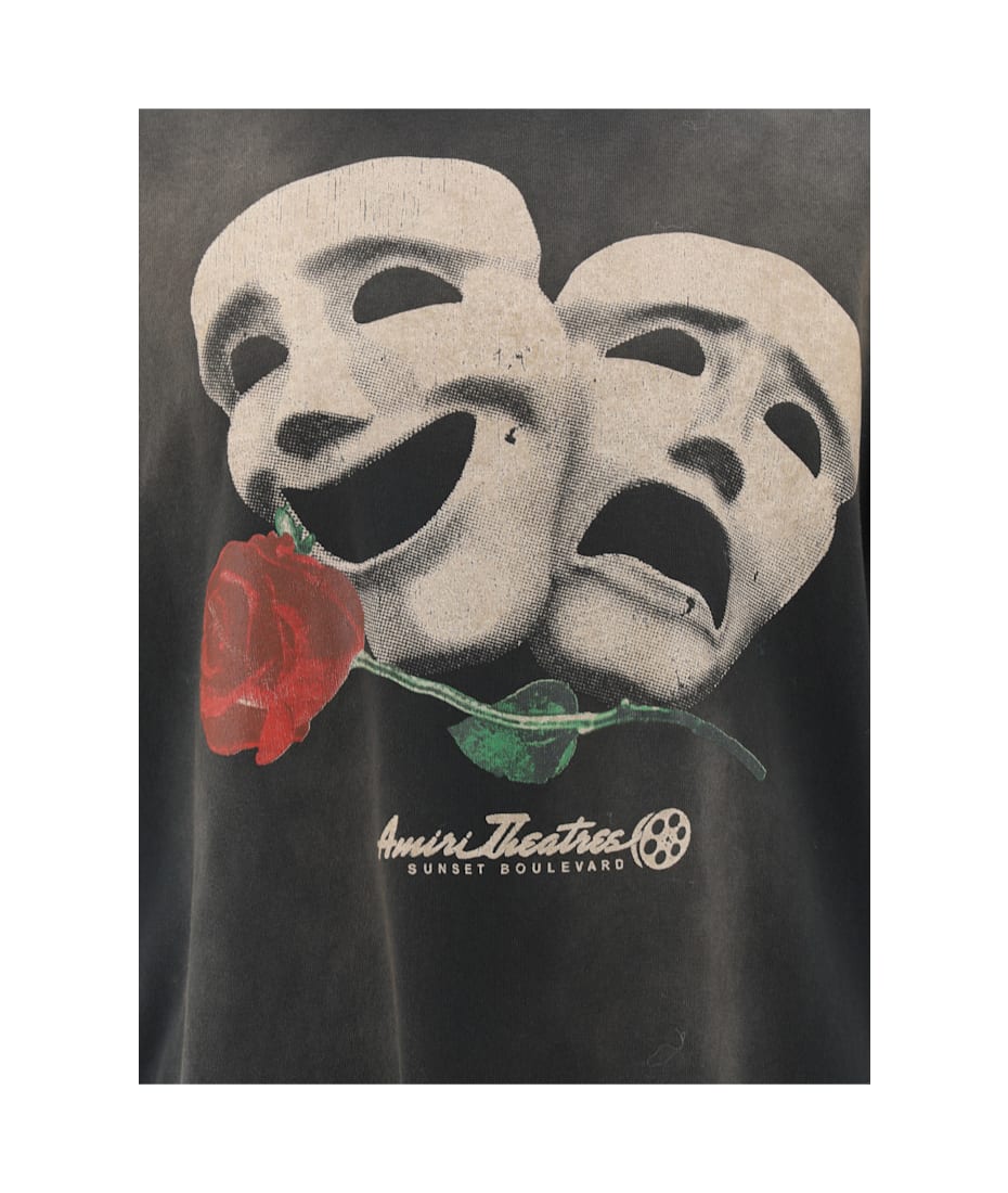 AMIRI シアターマスク オーバーサイズTシャツ (送料・関税込) AMIRI】シアターマスク オーバーサイズTシャツ