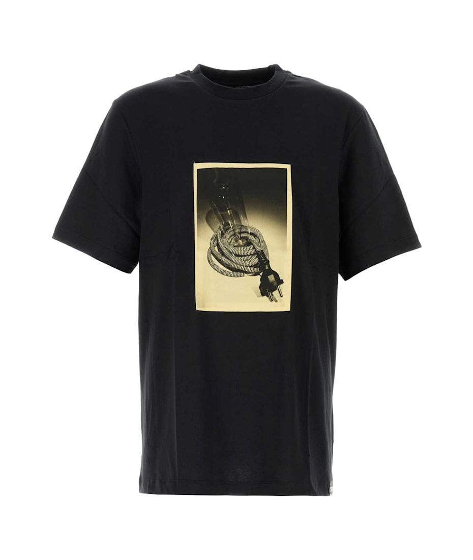 Tシャツ・カットソー OAMC Black Cotton T-Shirt OAMC Black Cotton T-shirt | italist