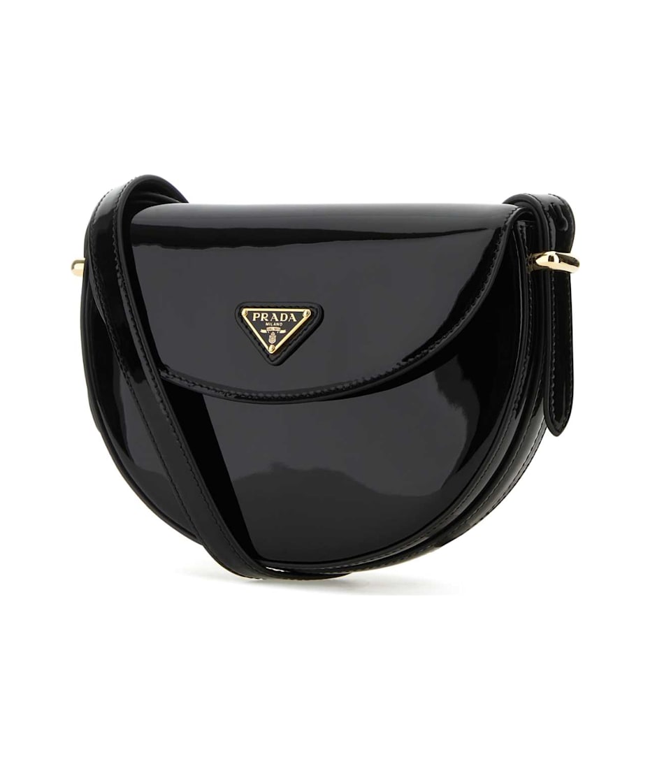 Prada Black Leather Crossbody Bag | italist