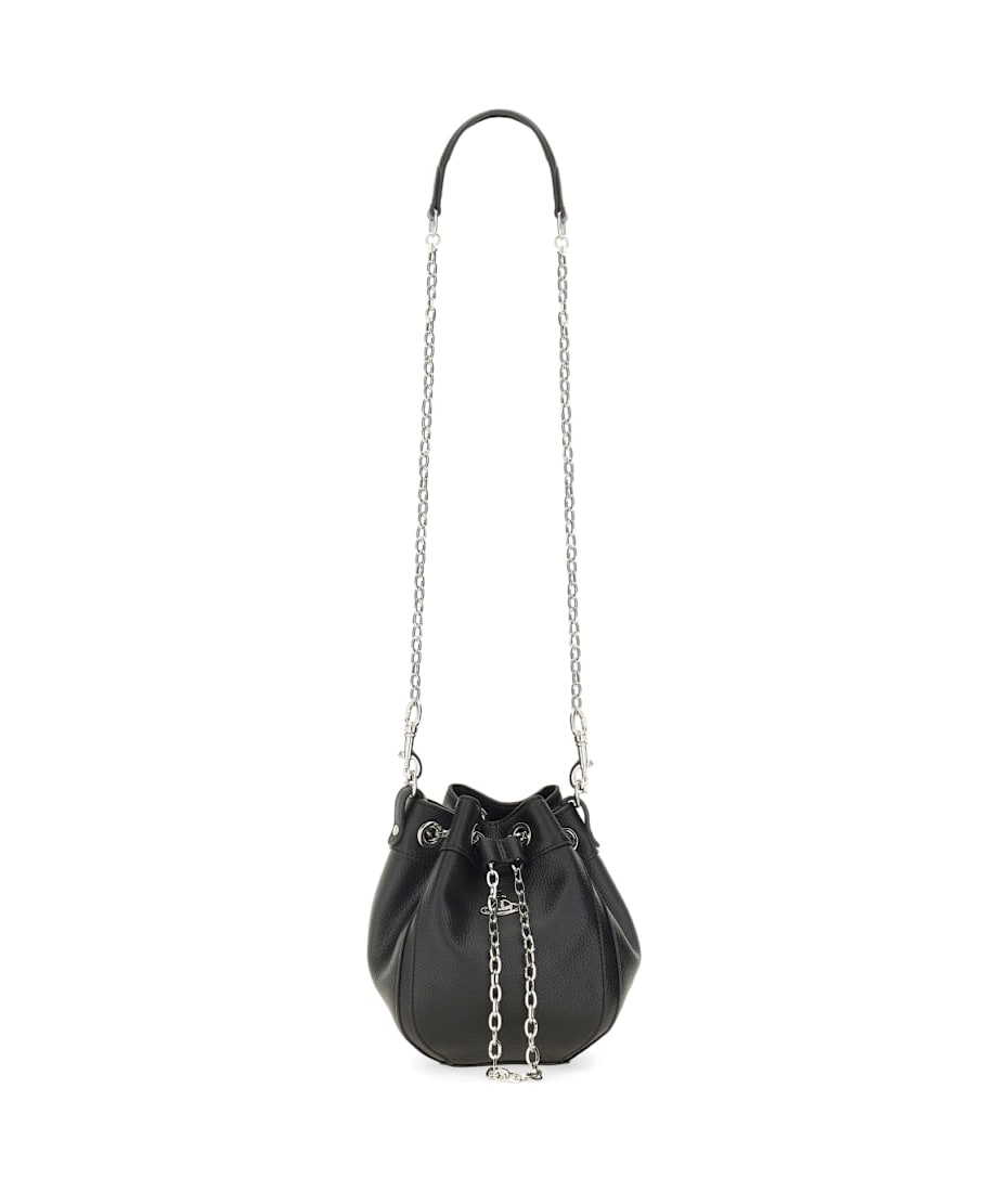 【送料&関税込】Vivienne Westwood Bag chrissy Small Chrissy Small Bucket Bag in BLACK | Vivienne Westwood®