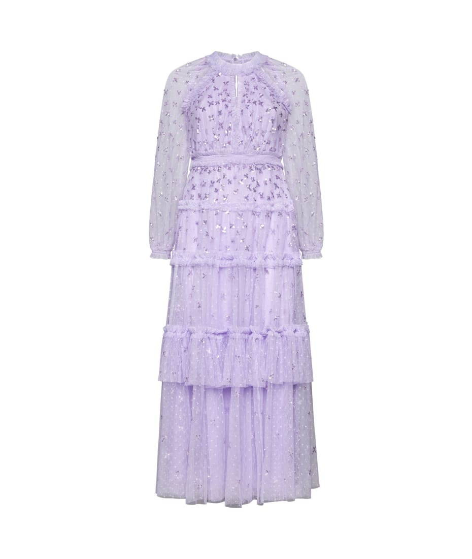 Needle & Thread Dress - Periwinkle purple