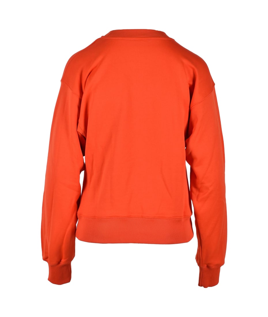 Diesel orange outlet hoodie