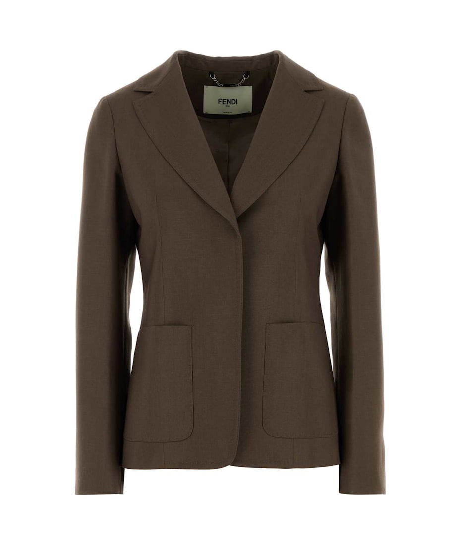 ジャケット・アウター FENDI tailored JKT made in Italy Fendi Single-breasted Tailored Blazer | italist