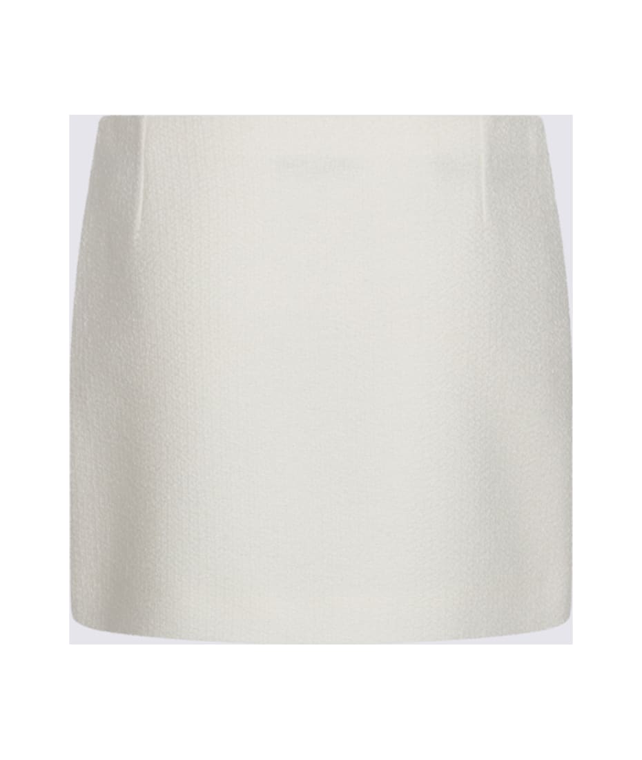 【送料&関税込】Gucci White Wool Skirt Gucci White Wool Skirt | italist
