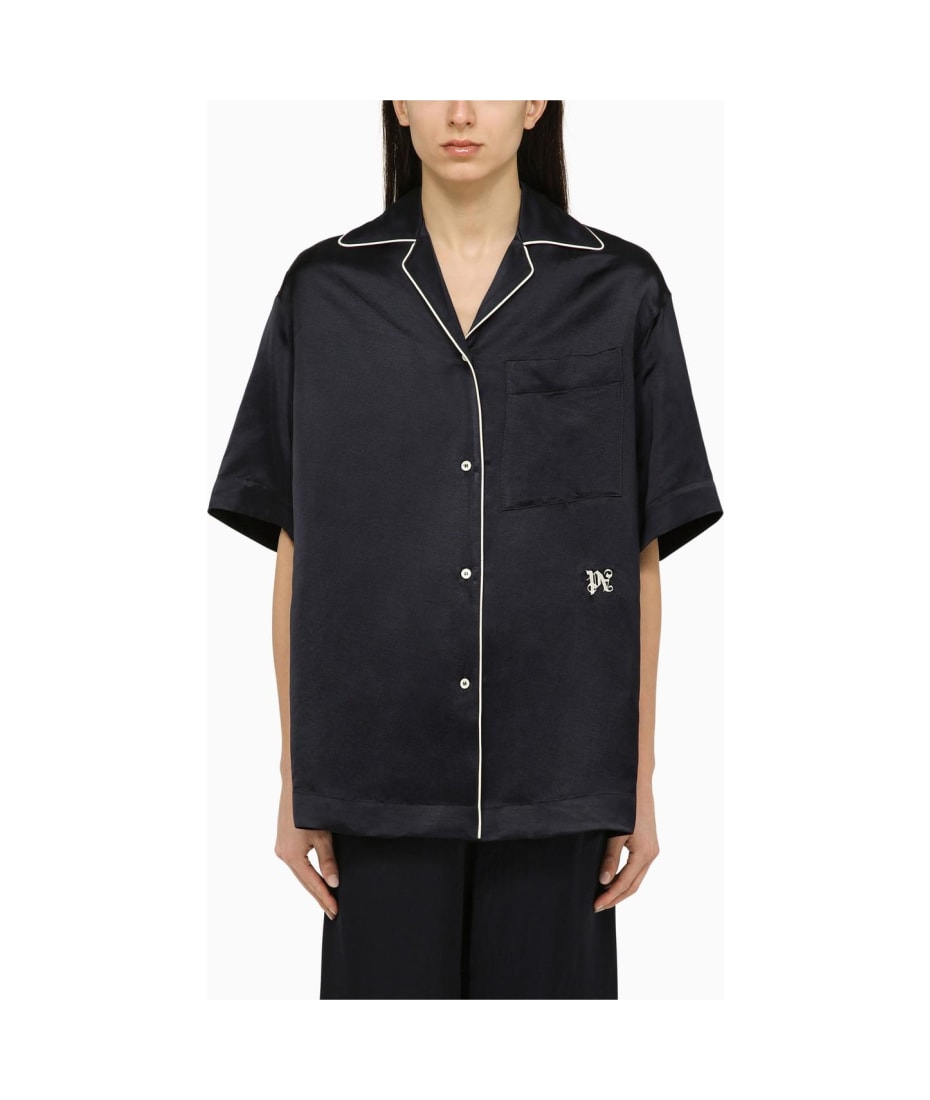 【関税込み】PALM ANGELS SHIRT IN LINEN Palm Angels “Linen Collar” Size XL Brand New – SOLEPLIER