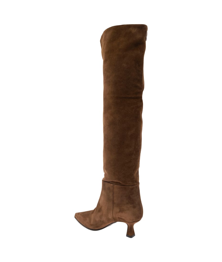 ブーツその他 3Juin Brown Bea Suede Boot 3juin Brown Bea Suede Boot | ModeSens