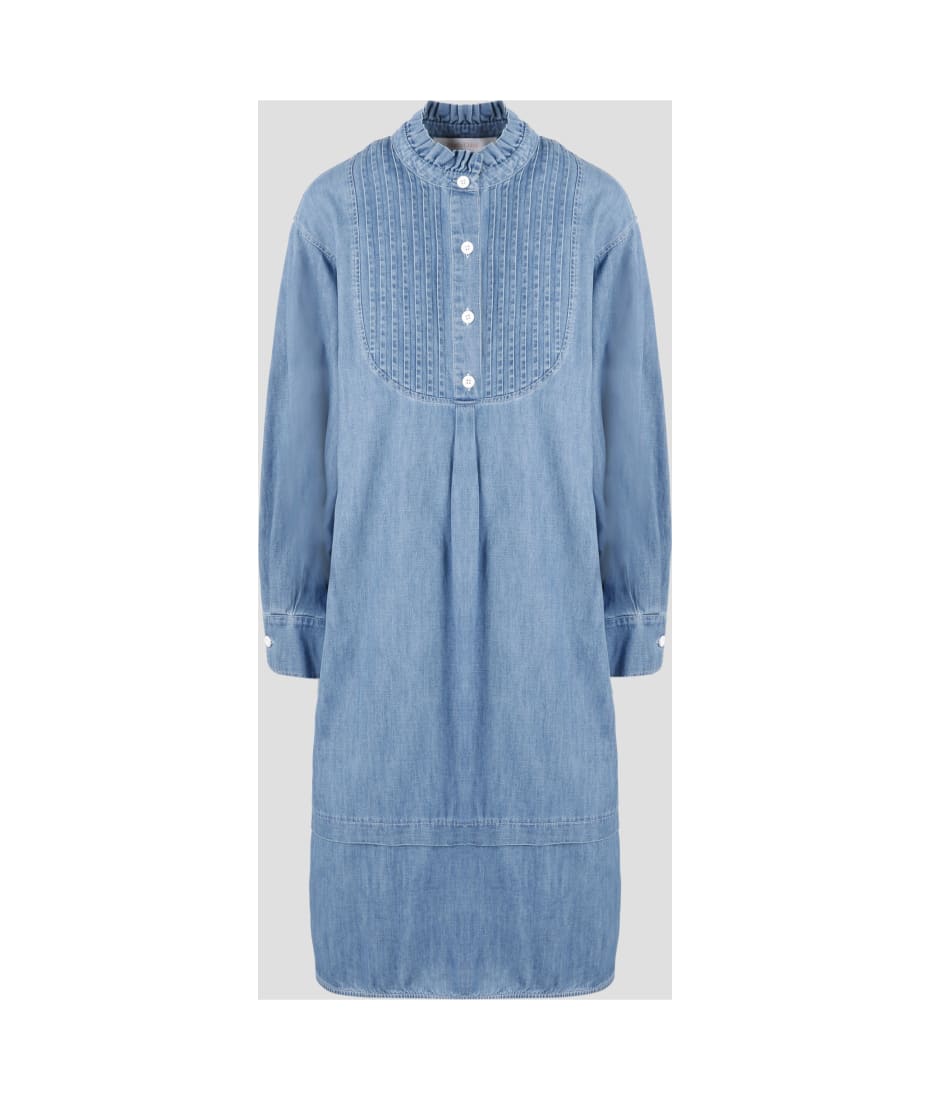 see by chloe denim shirt dress