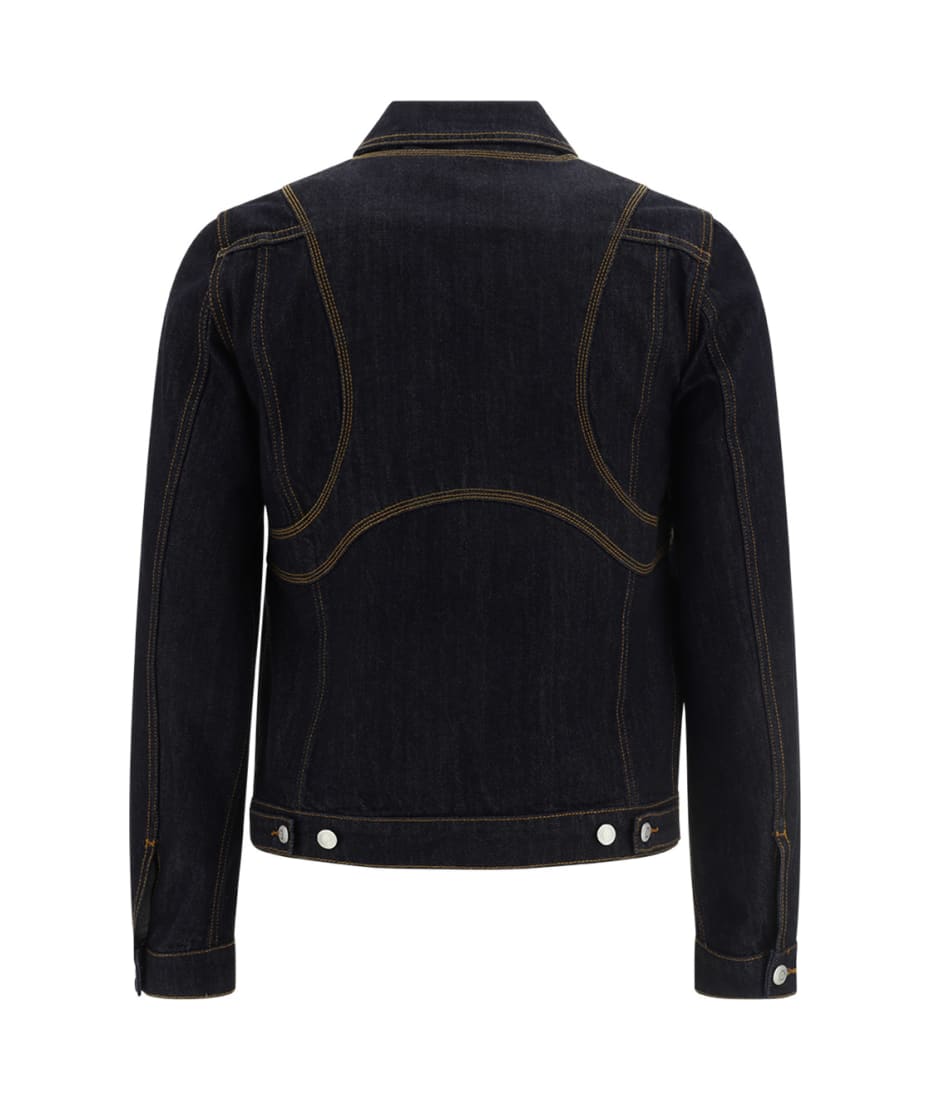Alexander McQueen Denim Jacket - Blu