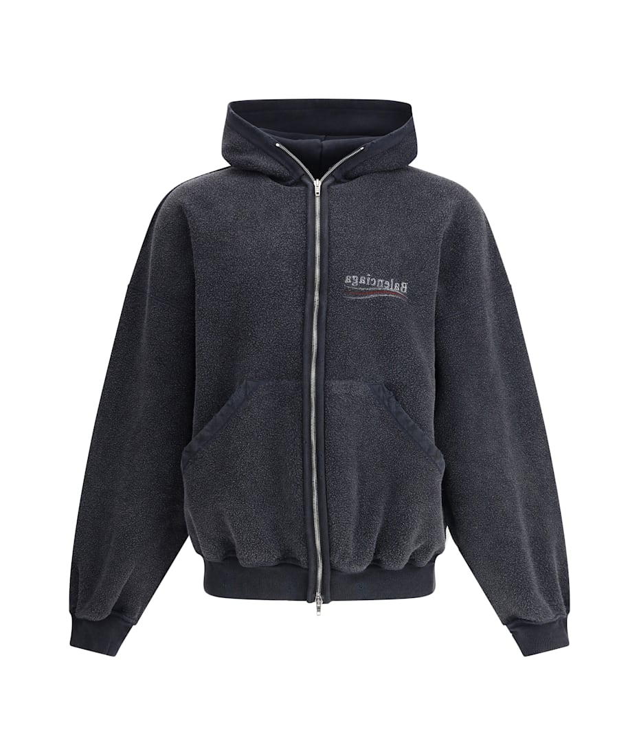 【バレンシアガ】Inside Out Medium Fit Hoodie フーディ BALENCIAGA]Inside Out Medium Fit Hoodie/LIGHT GRAY(790357