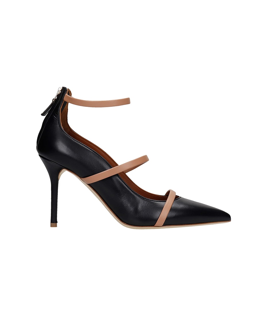 Malone Souliers Robyn 85 Pumps In Black Leather italist, ALWAYS