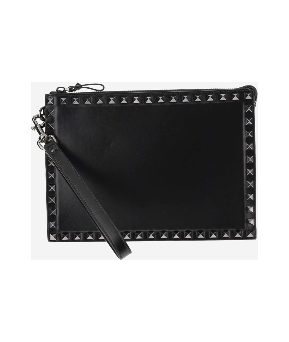 Valentino Garavani Rockstud Clutch Bag - Farfetch