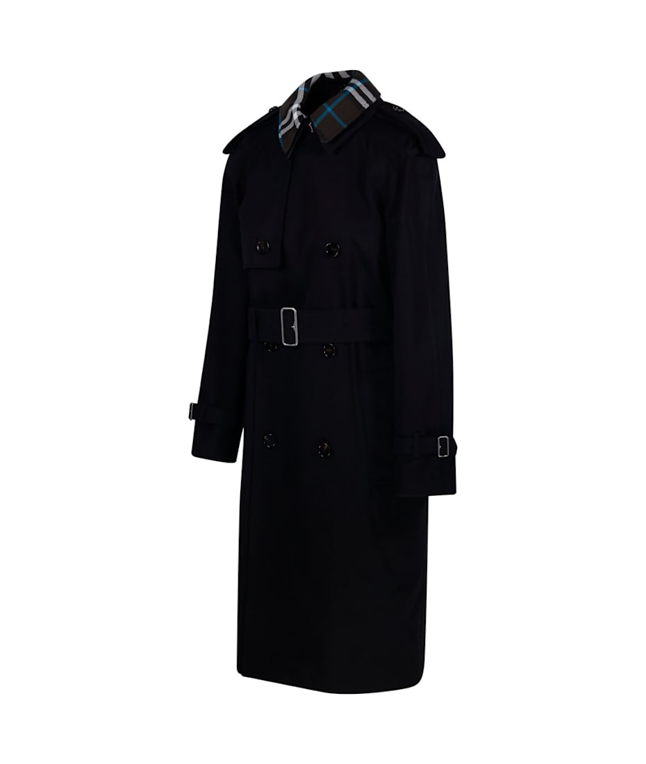 【関税込み】BURBERRY DOUBLE-BREASTED LONG TRENCH COAT Burberry // Beige Double Breasted Trench Coat – VSP Consignment