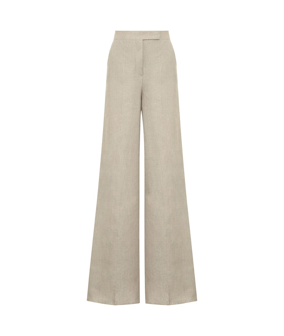 【送料&関税込】Max Mara Sequoia Linen Wide Leg Trousers Sequoia Linen Wide Leg Trousers Max Mara | italist