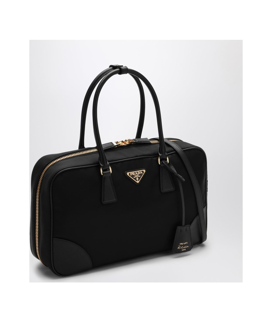 本物保証/PRADA Re-Edition 1978 ラージ トート バッグ 3color Black Prada Re-Edition 1978 large Re-Nylon and Saffiano