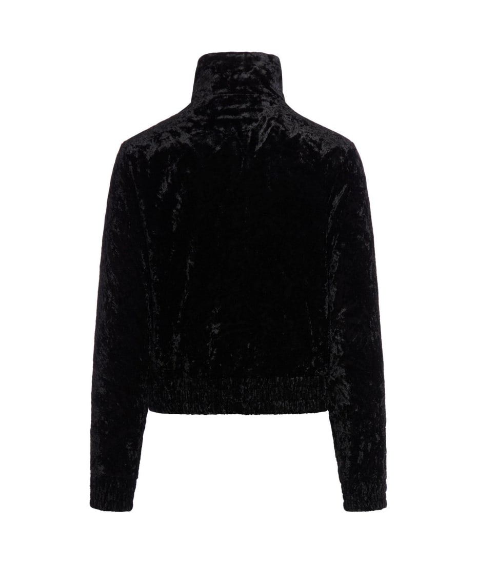 AMIRI Crushed-velvet Zip-up Track Jacket | italist
