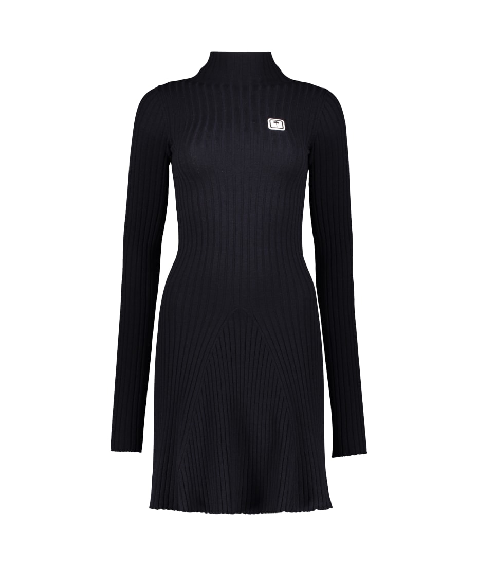 ribbed knit sleeveless dress The Rib-Knit A-Line Tank Dress main image 1