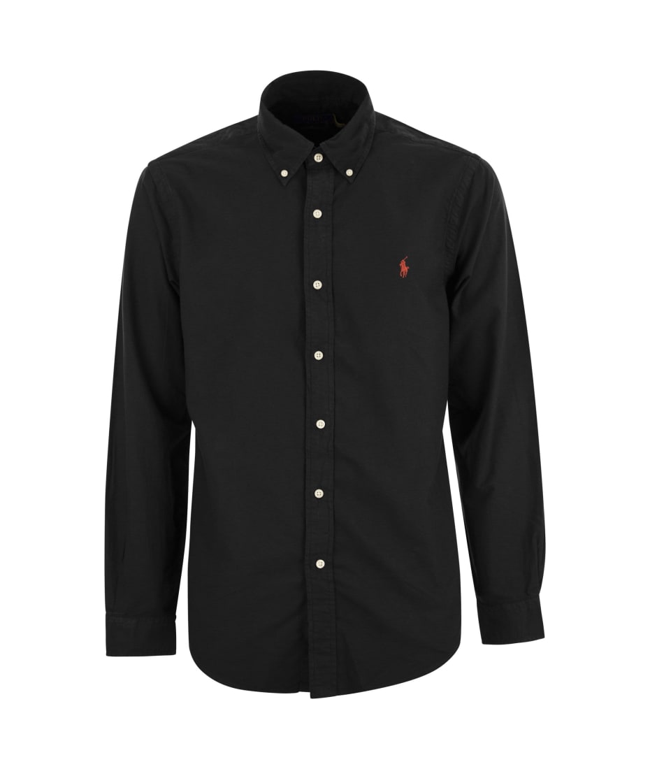 Tシャツ・カットソー Ralph Lauren SS25 CUSTON OXFORD SHIRT (710772290 001) Polo Ralph Lauren Custom-fit Garment Dyed Oxford Shirt