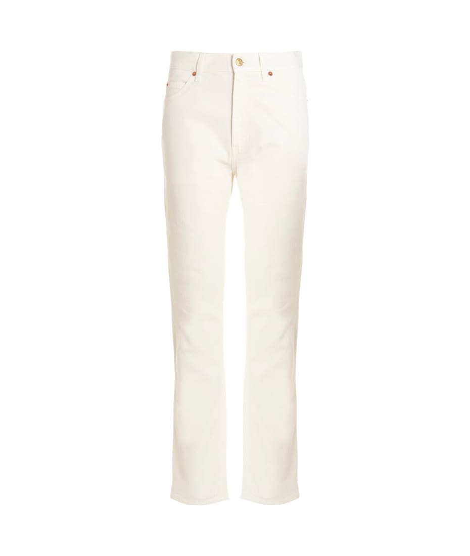 パンツ GUCCI:: 'Morsetto' pants:38[RESALE] Gucci Morsetto Jeans | italist