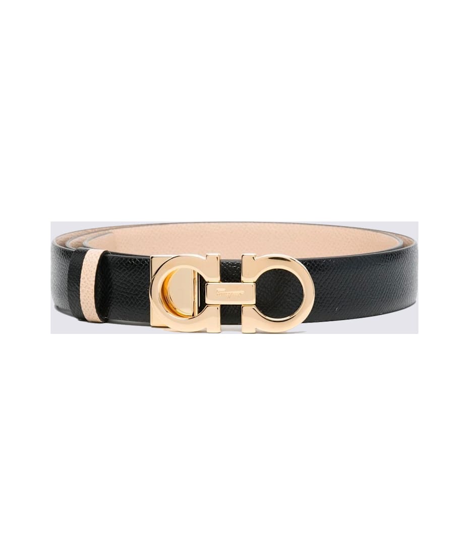 Ferragamo Beige Leather Gancini Belt | italist Ferragamo Beige Leather Gancini Belt | italist
