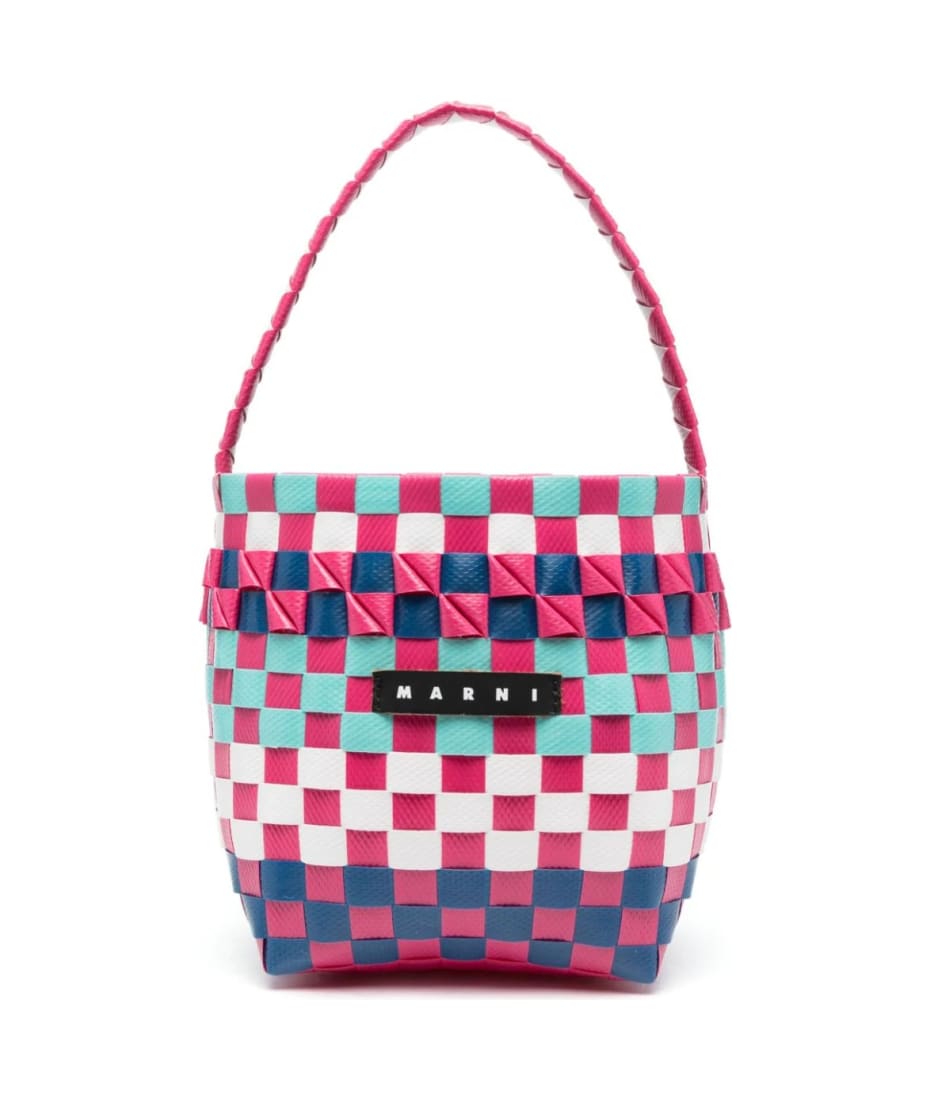 Marni Kids Interwoven box-basket Bag - Farfetch